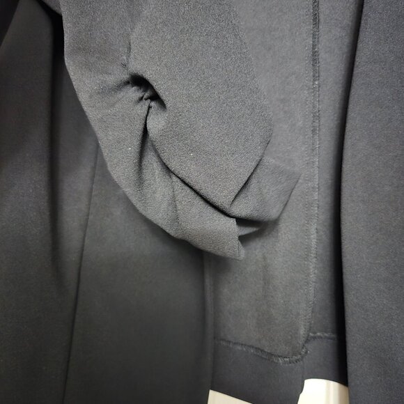 ELLE Black Single-Button Blazer | Women’s Size 8 | Classic Tailored Work Jacket - Picture 7 of 12